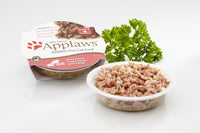 Applaws Succulent Tuna Fillet w Crab 2.12oz 18/Case