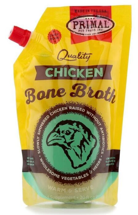 Primal Pet Frozen Raw Bone Broth Chicken