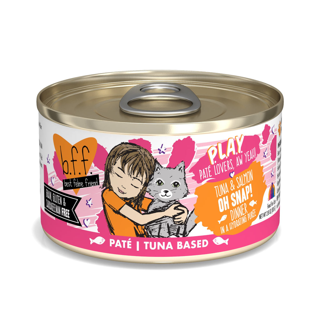 BFF Cat Play Oh Snap Tuna & Salmon 2.8oz