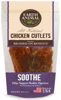 Earth Animal Dog Treat SOOTHE Chicken Jerky 8oz