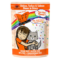 BFF OMG Purrfect Plannin' Chicken, Turkey & Salmon 2.8oz Pouch