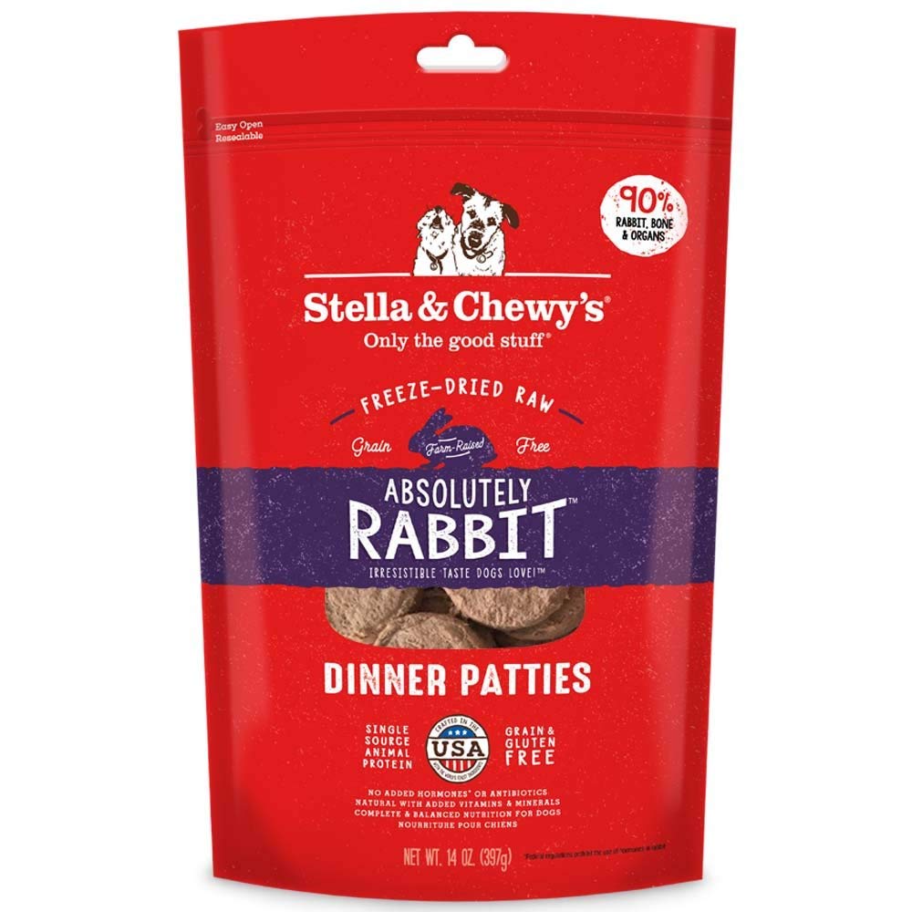 Stella and Chewy's Freeze-Dried Absolutely Rabbit for Dog 15oz