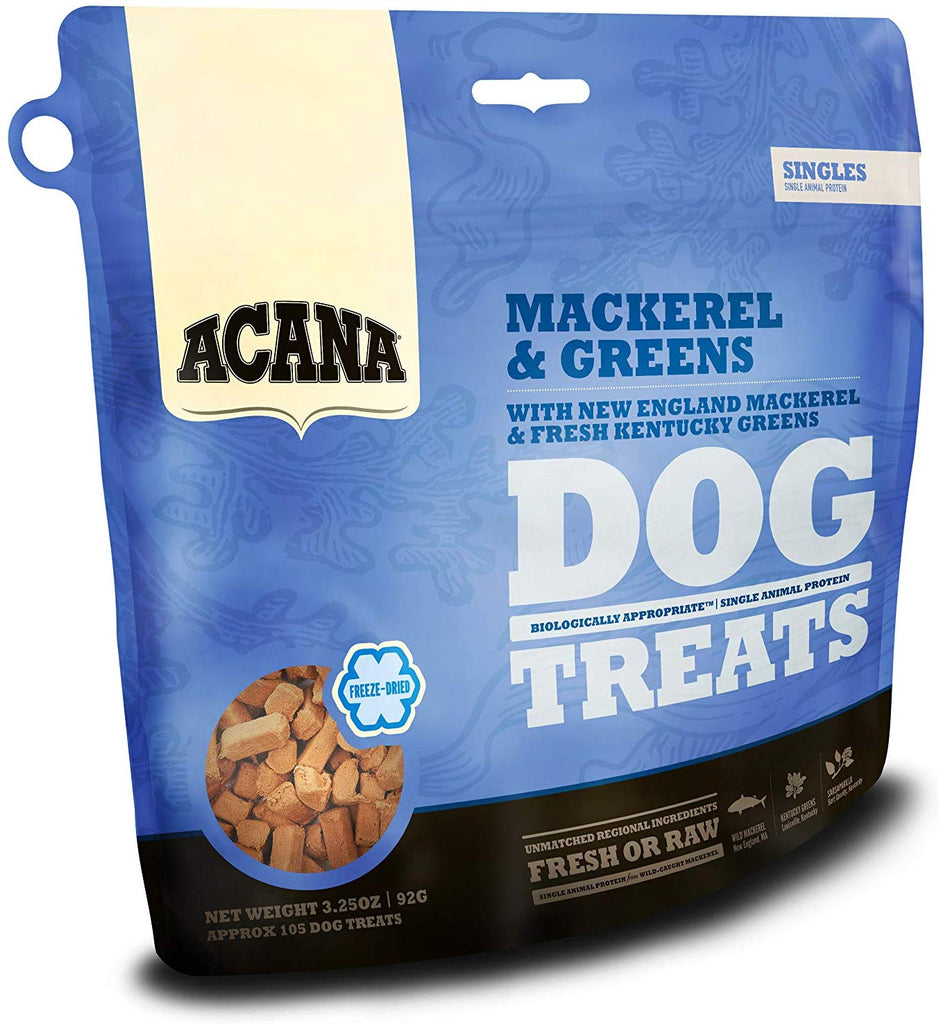 Acana Dog Treats Mackerel & Greens 3.25oz