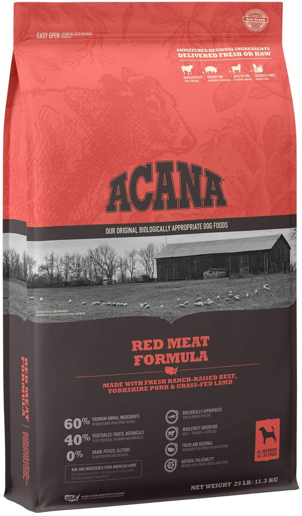 Acana Dry Dog Food Heritage Meats for Dog 25lb
