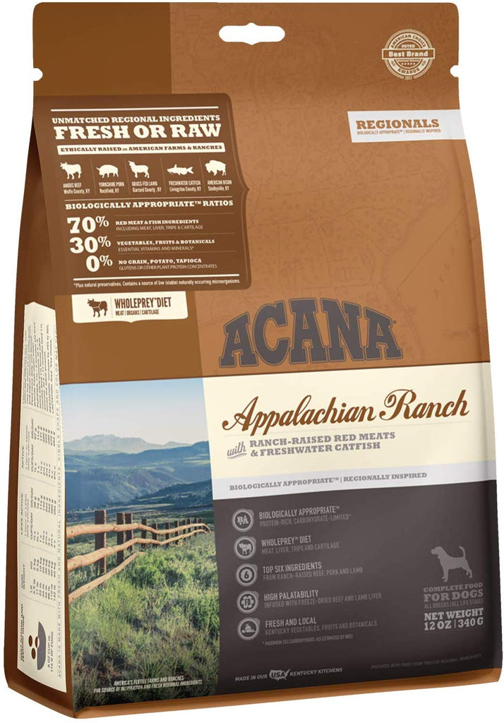 Acana Dry Dog Food Appalachian Ranch 12oz