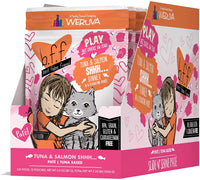 BFF Cat Play Shhh Tuna & Salmon 3oz Pouch 12/Case