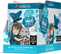 BFF Cat Play Tubular Chicken & Tuna 3oz Pouch 12/Case