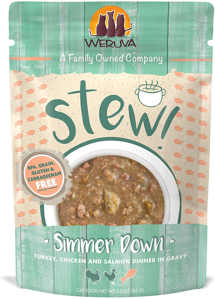 Weruva Cat Stew Simmer Down Pouch 3oz