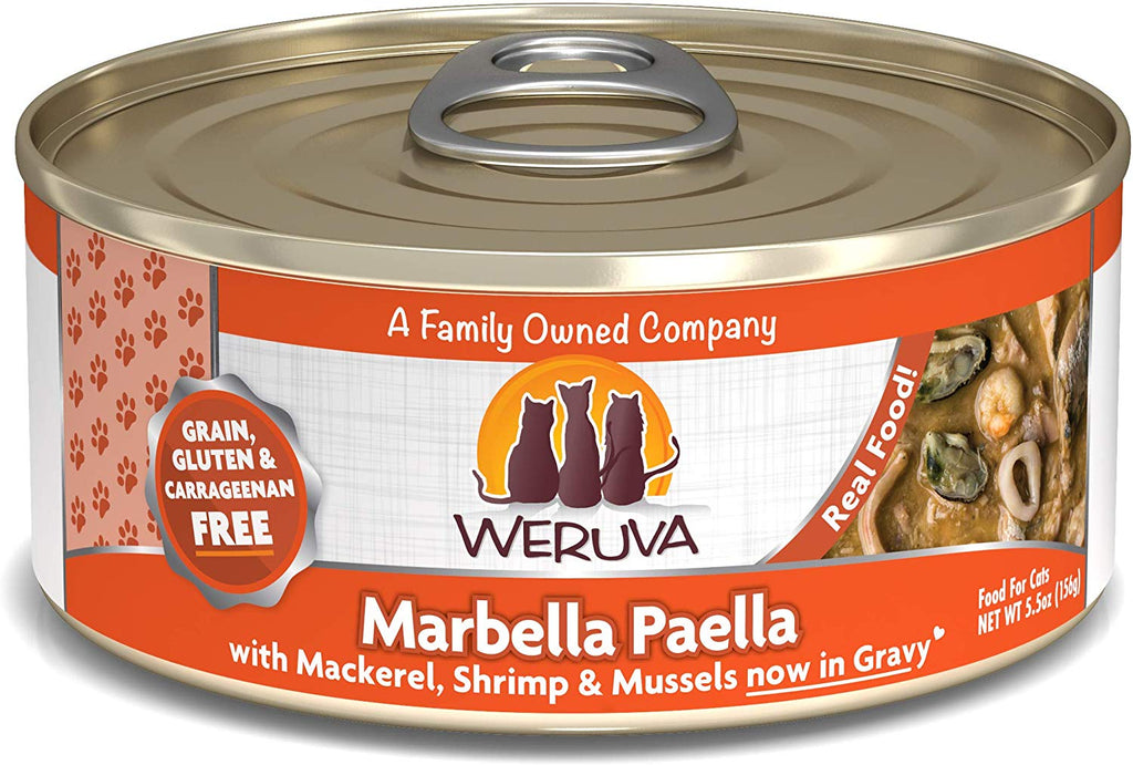 Weruva Wet Cat Food Marbella Paella 5.5oz