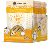 Weruva Cat Slide & Serve The Slice is Right 2.8oz 12/Case