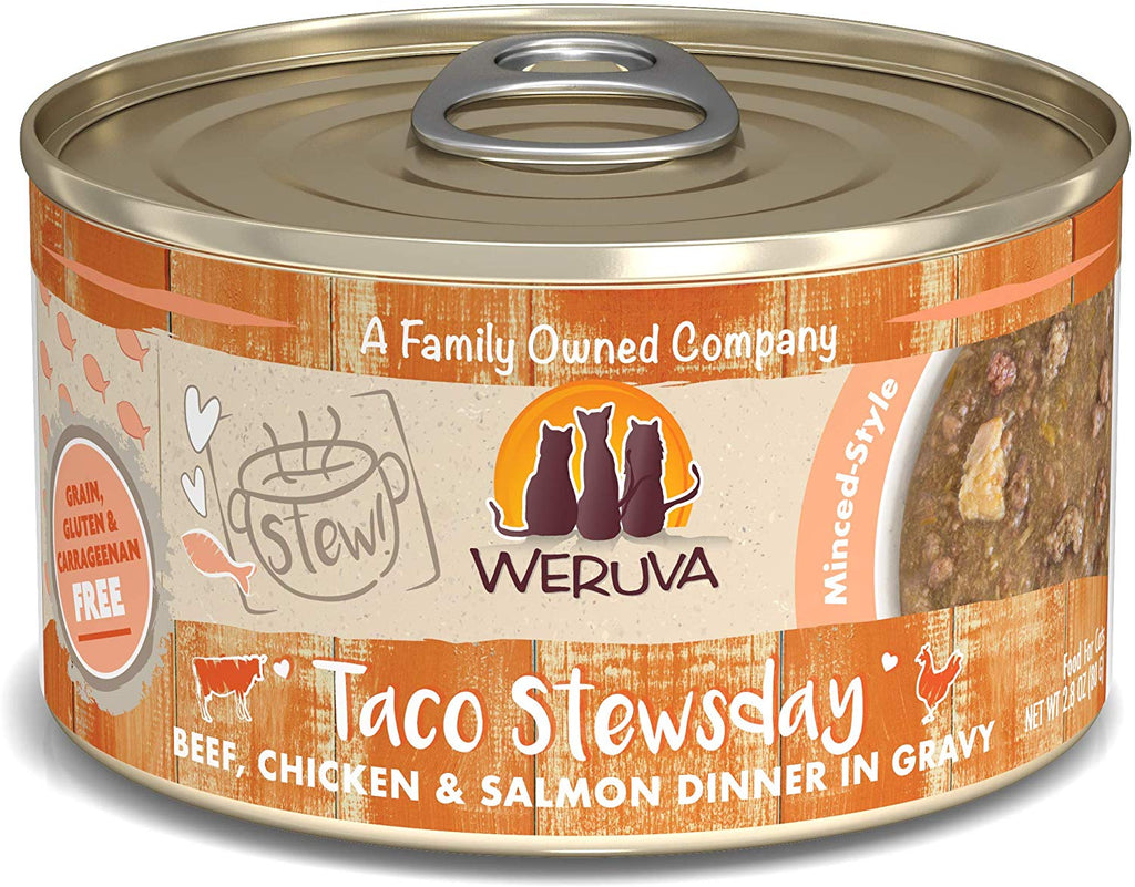 Weruva Cat Stew Taco Stewsday 2.8oz