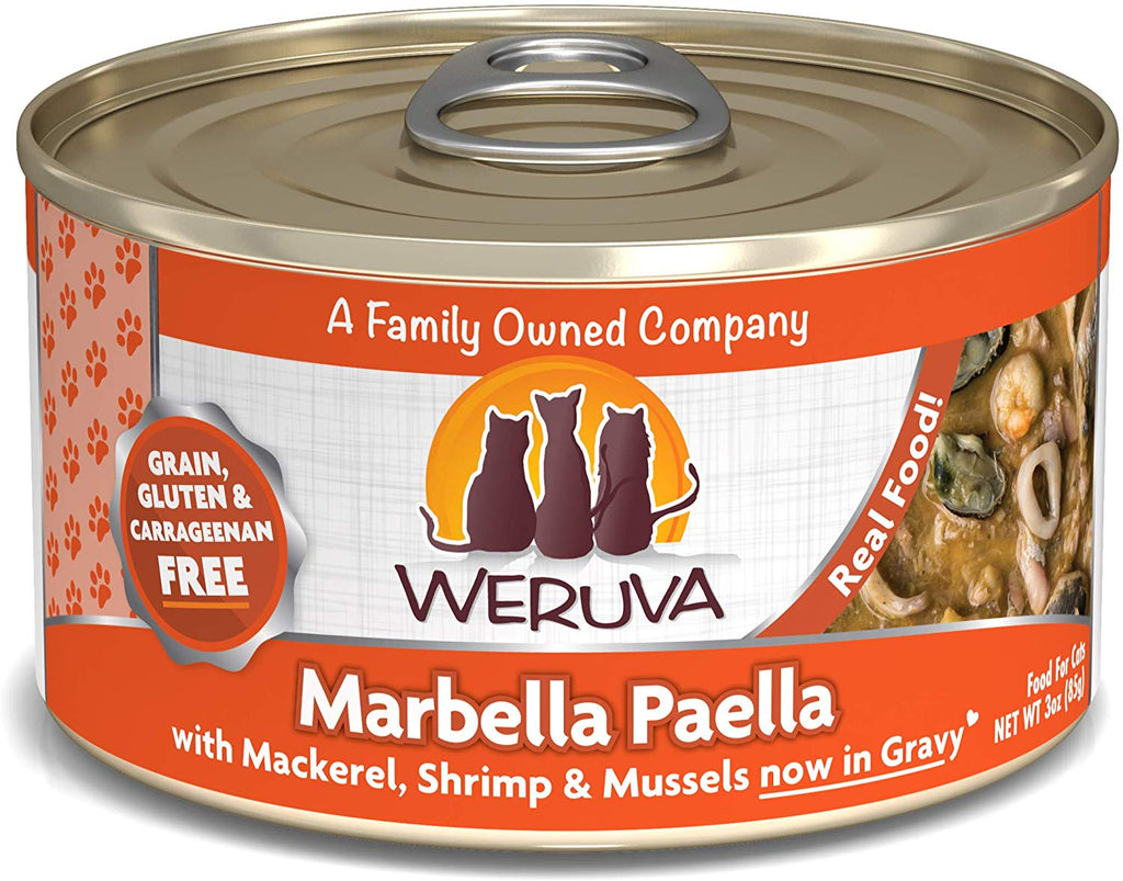 Weruva Wet Cat Food Marbella Paella 3oz