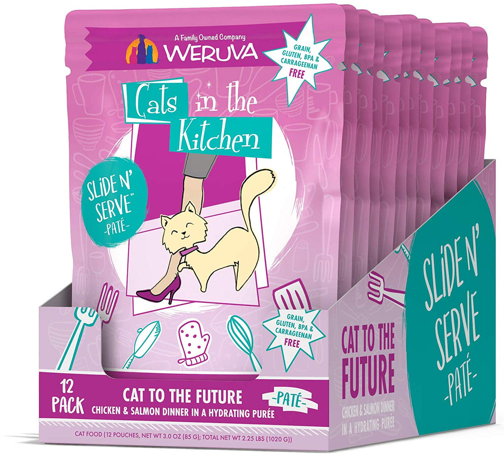 Weruva Cats in The Kitchen Slide N Serve Cat To The Future 3oz 12/Case