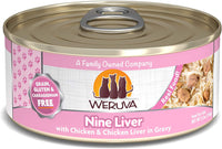 Weruva Wet Cat Food Nine Liver 5.5oz