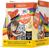 BFF Cat OMG Shine Bright Chicken & Salmon 2.8oz Pouch  12/Case