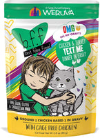 BFF Cat OMG Text Me Chicken & Turkey 2.8oz Pouch