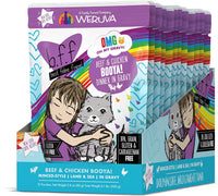BFF OMG Booya Beef & Chicken 2.8oz Pouch 12/Case