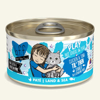 BFF Cat Play Til' Then Chicken & Tuna 2.8oz