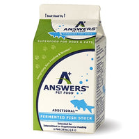 Answers Dog Frozen Topper Additional Fermented Fish Stock 1 Pint