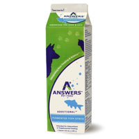 Answers Dog Frozen Topper Additional Fermented Fish Stock 1 Quart