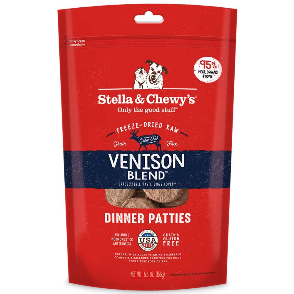 Stella and Chewy's Freeze Dried Simply Venison for Dog 5.5oz