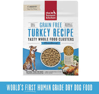 Honest Kitchen Whole Food Clusters Grain Free Turkey 1#