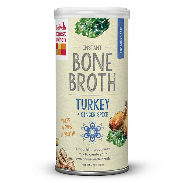 The Honest Kitchen Bone Broth Turkey 5oz Vinnys Pet Shop