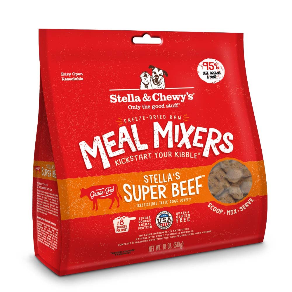 Stella & Chewy's Meal Mixers Stella's Super Beef 18oz