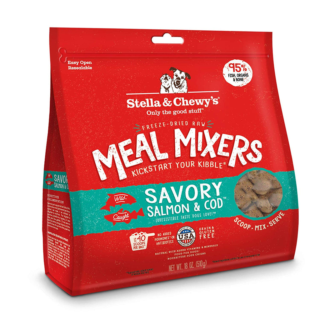 Stella & Chewy's Meal Mixers Savory Salmon and Cod 18oz