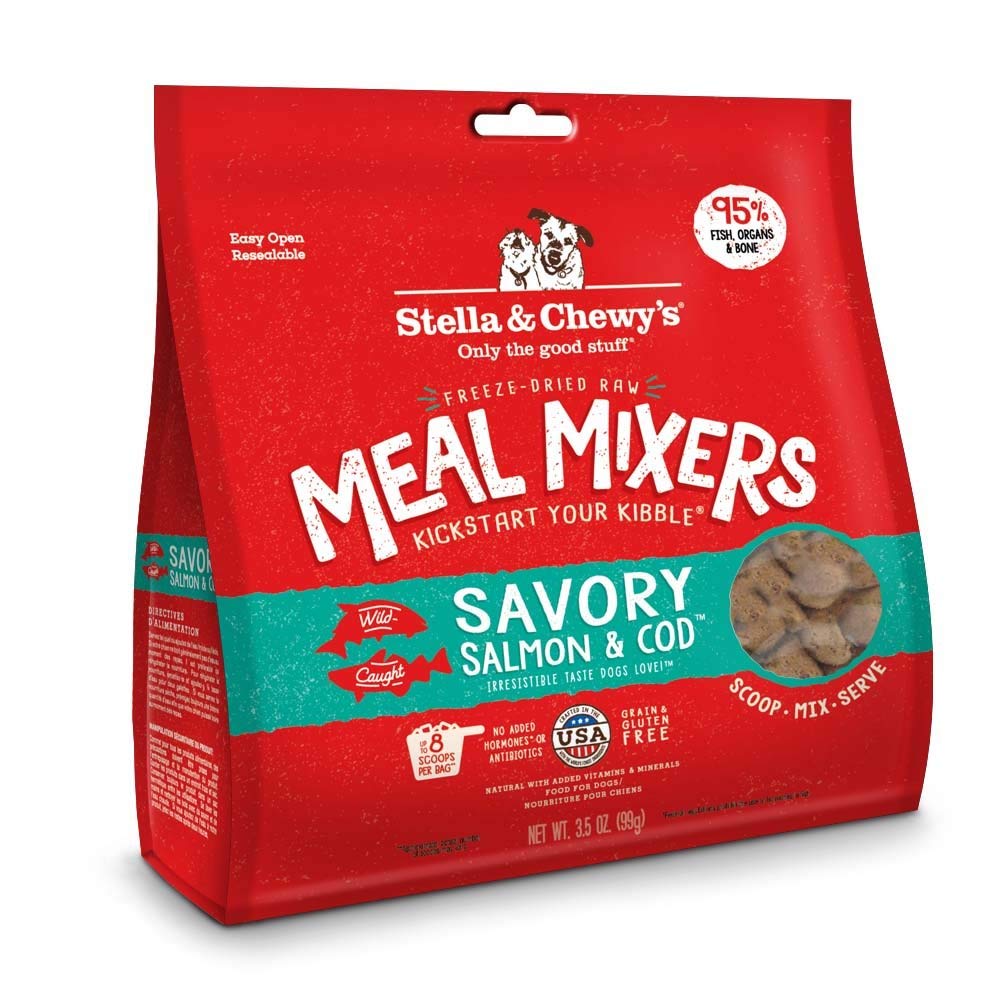 Stella & Chewy's Meal Mixers Savory Salmon and Cod 3.5oz