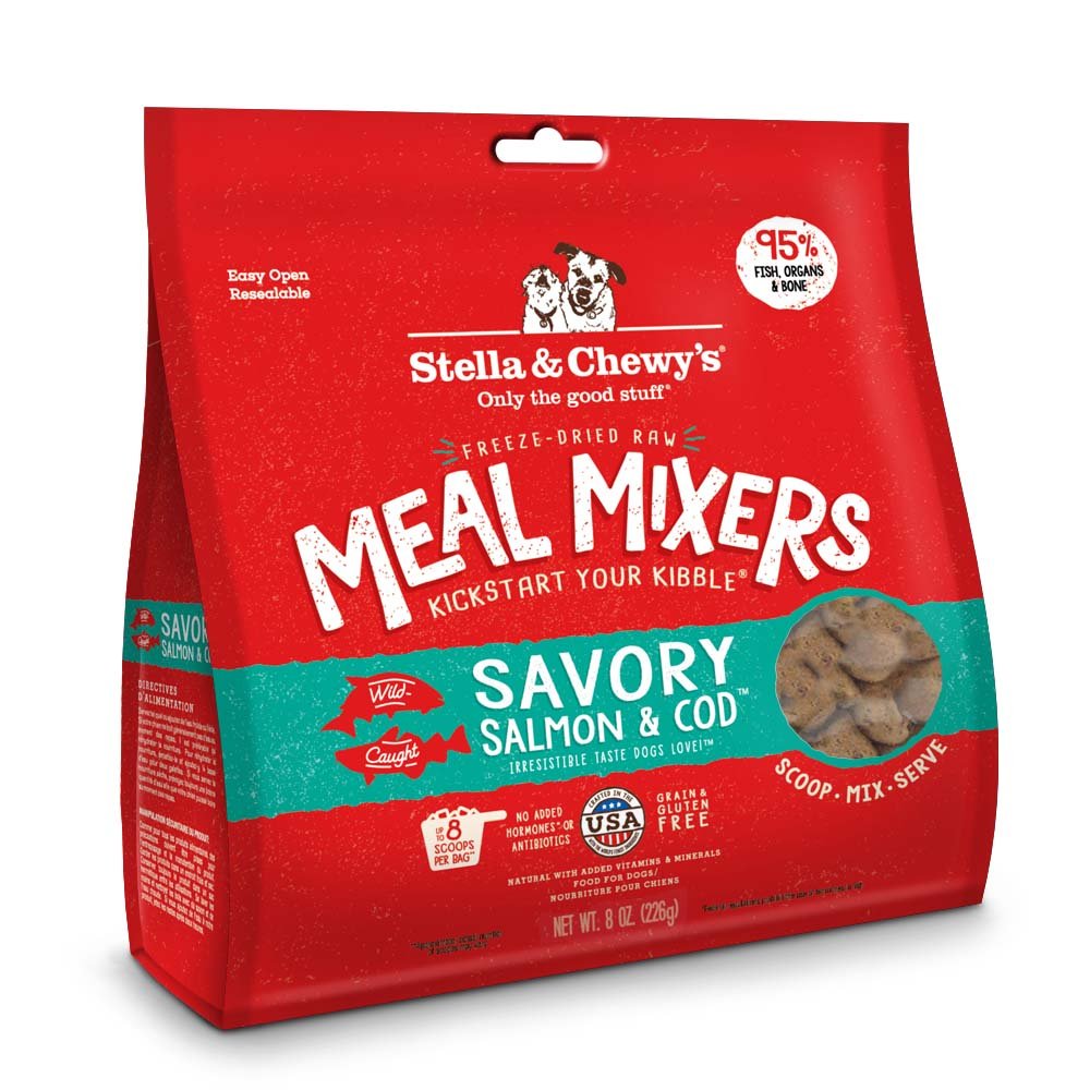 Stella & Chewy's Meal Mixers Savory Salmon and Cod 9oz