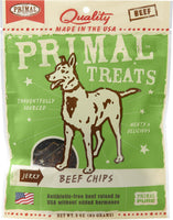 Primal Treats Beef Chips 3oz