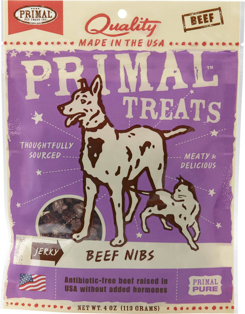 Primal Treats Beef Nibs 4oz