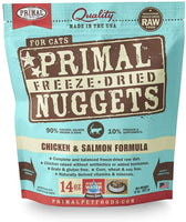 Primal Freeze Dried Chicken and Salmon for Cat 14oz