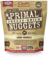 Primal Freeze Dried Lamb for Dog 14oz