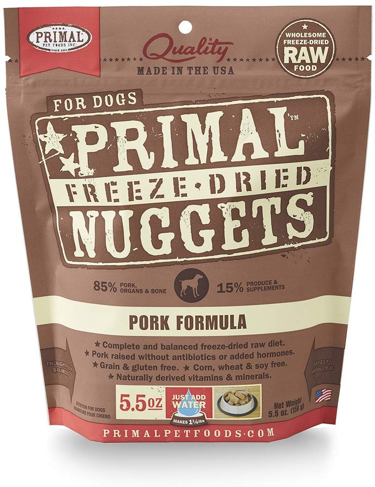 Primal Freeze Dried Pork for Dog 5.5oz