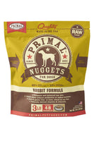 Primal Frozen Raw Rabbit for Dog 3lb Nuggets