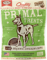 Primal Treats Organic Chicken Chips 3oz