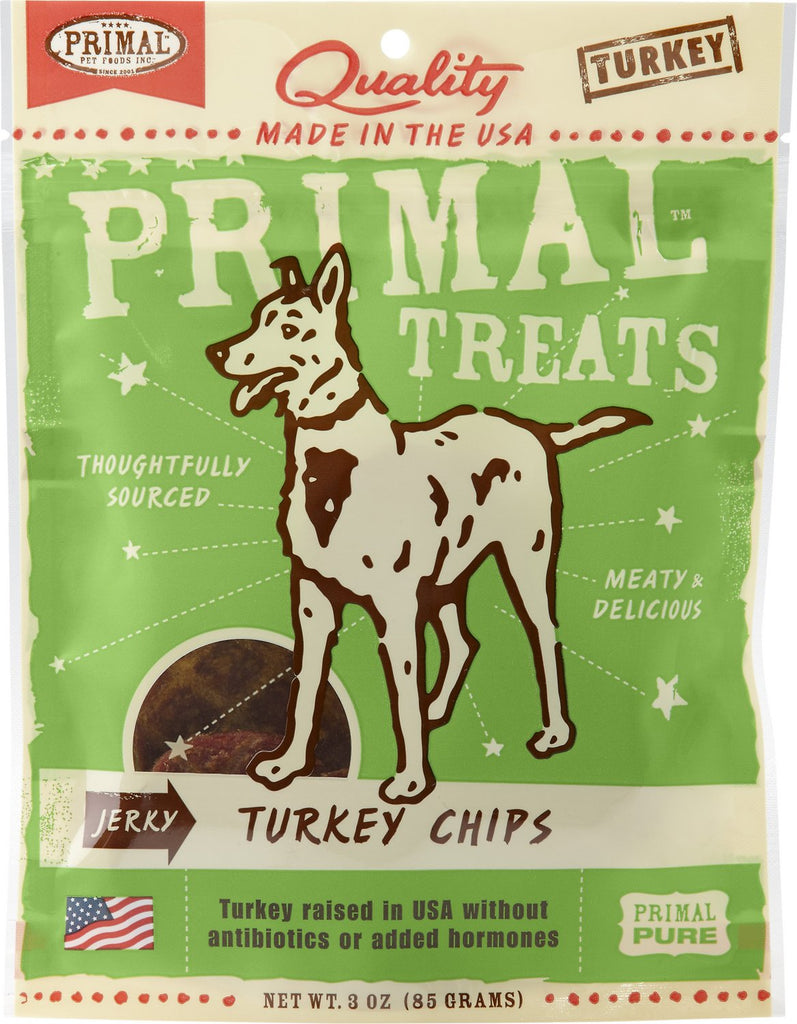 Primal Treats Turkey Chips 3oz