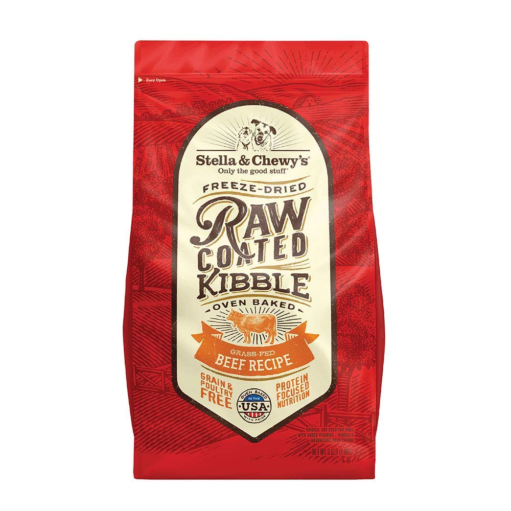 Stella & Chewy's Dog Raw Coated Beef Kibble 3.5lb