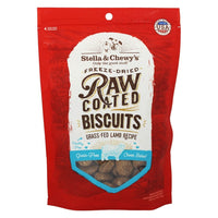 Stella & Chewy's Raw Coated Biscuits Grass-Fed Lamb Recipe 9 oz