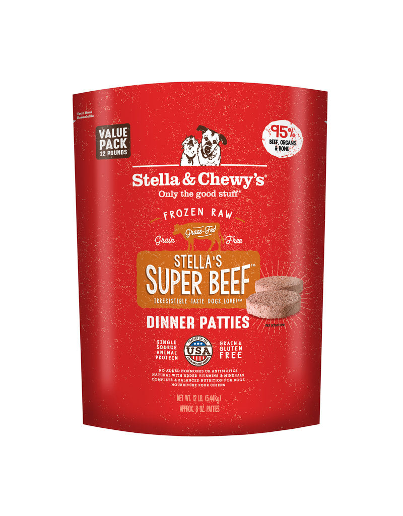 Stella & Chewy's Dog Frozen Dinner Beef 12lb