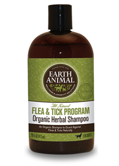 Earth Animal Dog Flea & Tick Shampoo 16oz