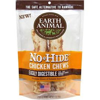 Earth Animal Dog No Hide Chicken Chew 7" 2pk