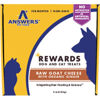 Answers Dog/Cat Frozen Goat Cheese & Ginger Treat 8oz