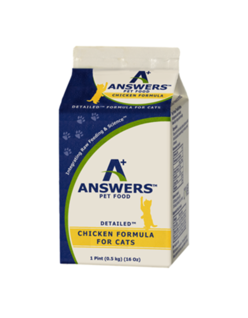 Answers Cat Frozen Detailed Chicken 1lb