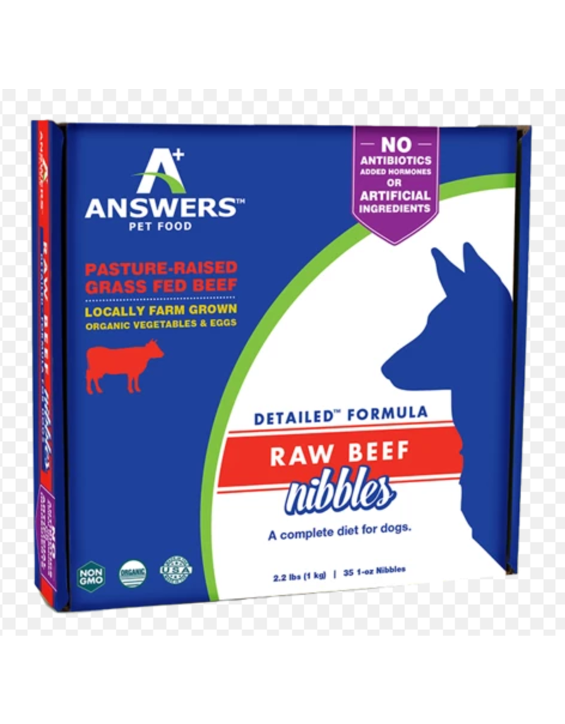 Answers Detailed Beef Nibbles 2.2lb