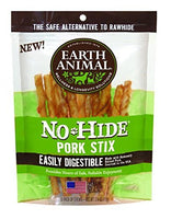 Earth Animal Dog No Hide Pork Stix 10pk