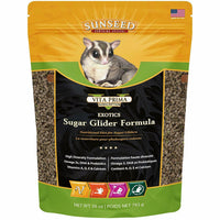 Vitakraft VitaSmart Sunseed Sugar Glider Food - High Variety Formula, 28oz, NEW