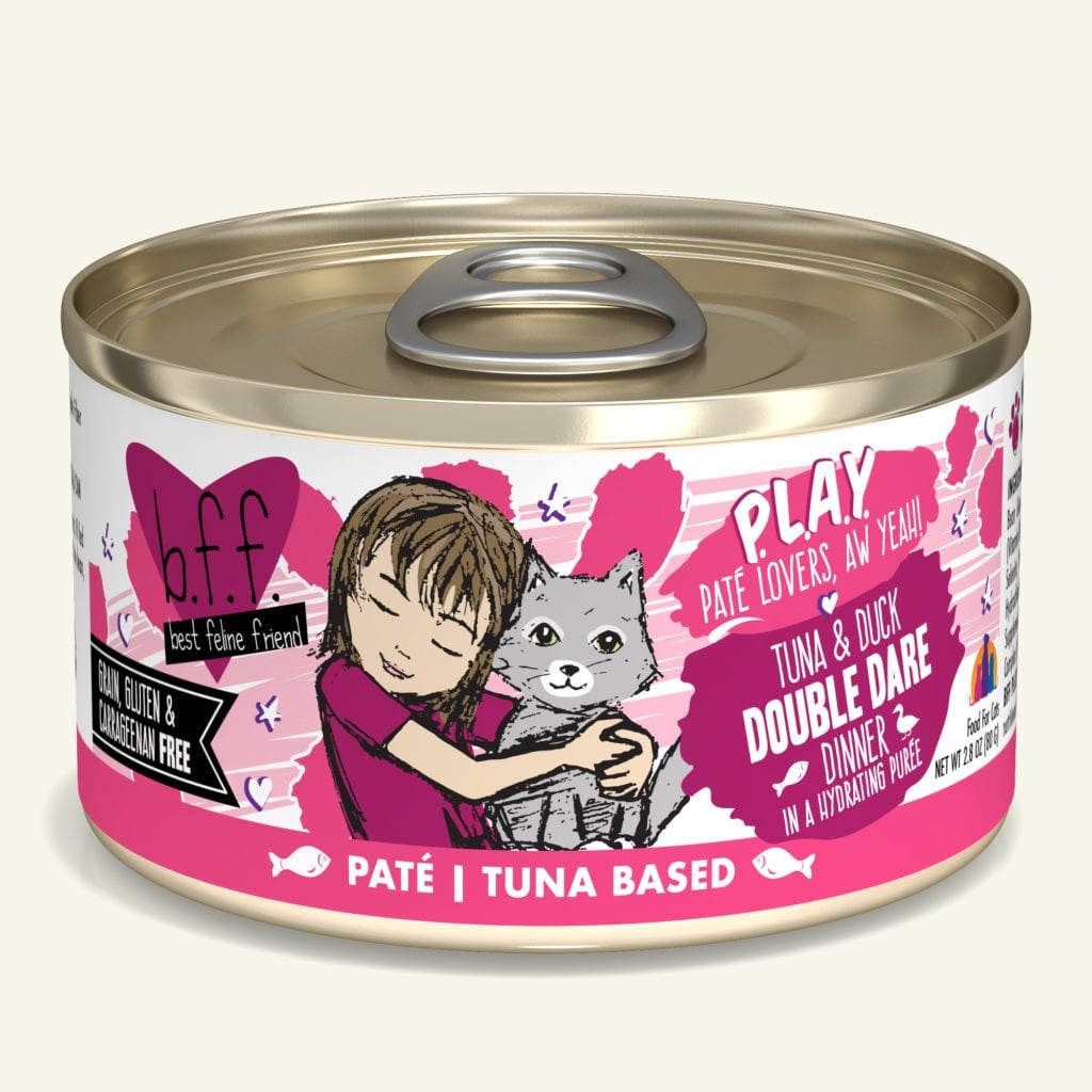BFF Cat Play Double Dare Tuna & Duck 2.8oz
